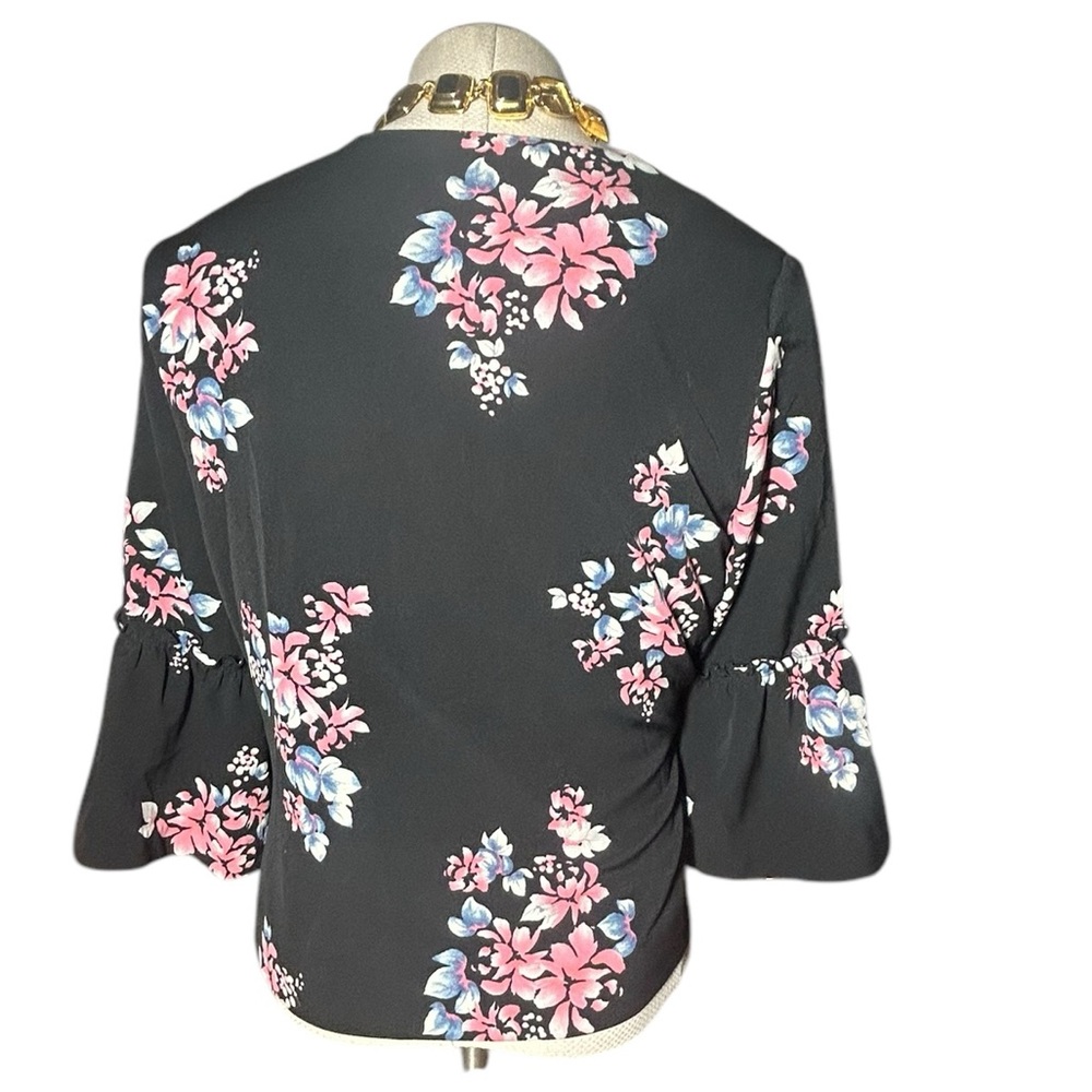LANE BRYANT Women’s Black Multi Color Blazer Size 20 - Picture 5 of 10